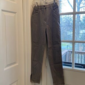 New Gray  Straight Leg Jeans